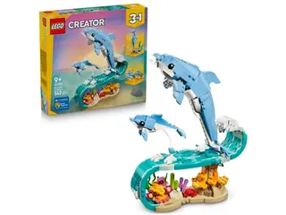 Produktfoto för LEGO Creator 31385 Havsdjur: vackra delfiner