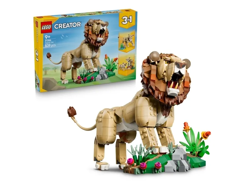 Alternativ bild 0 för LEGO Creator 31386 Vilda djur: Majestätiskt lejon
