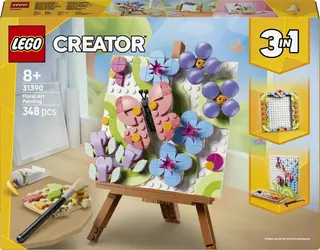 Produktfoto för LEGO Creator 31390 Målning med blomsterkonst