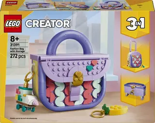 Produktfoto för LEGO Creator 31391 Konstväska med förvaring