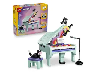 Produktfoto för LEGO Creator 31392 Flygel med musikdekorationer och katt