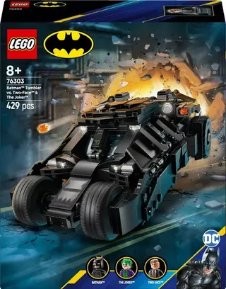 Produktfoto för LEGO DC Super Heroes 76303 Batmans Tumbler mot Two-Face™ & Jokern