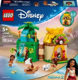 Produktfoto för LEGO Disney 43260 Vaianas skoj på ön