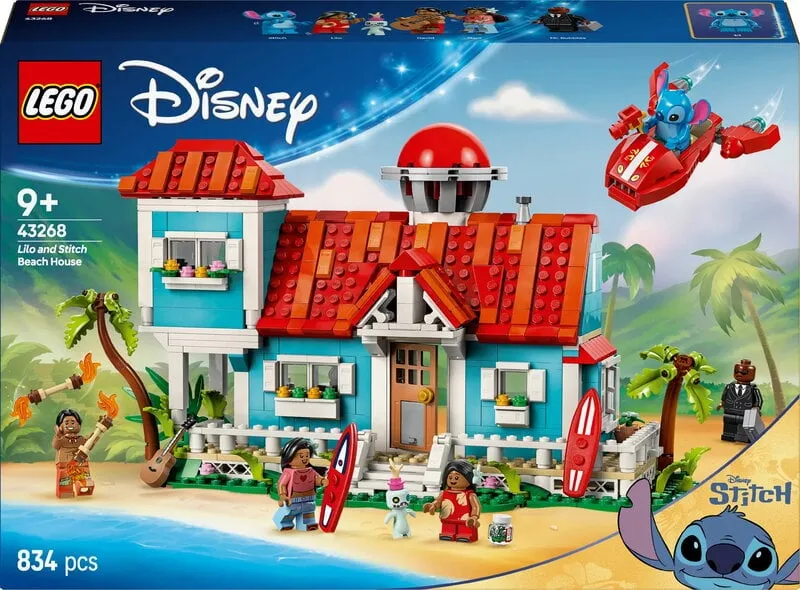 Alternativ bild 0 för LEGO Disney 43268 Lilo och Stitch - strandhus