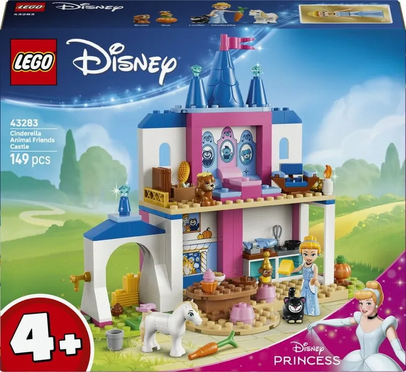 Alternativ bild 0 för LEGO Disney 43283 Askungens slott och djurvänner