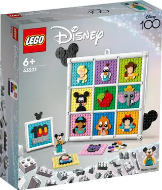Produktfoto för LEGO Disney Classic 43221 100 år av tecknade Disneyikoner