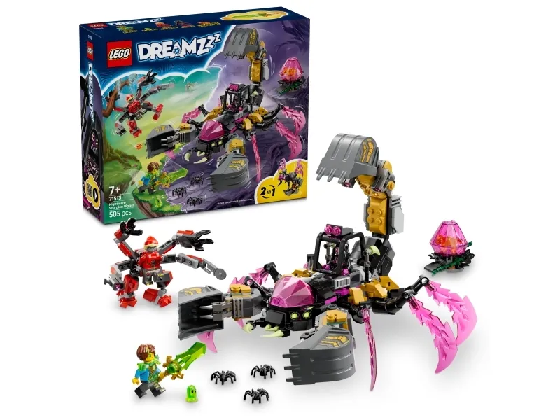 Alternativ bild 0 för LEGO DREAMZzz 71513 Mardrömmarnas skorpiongrävare