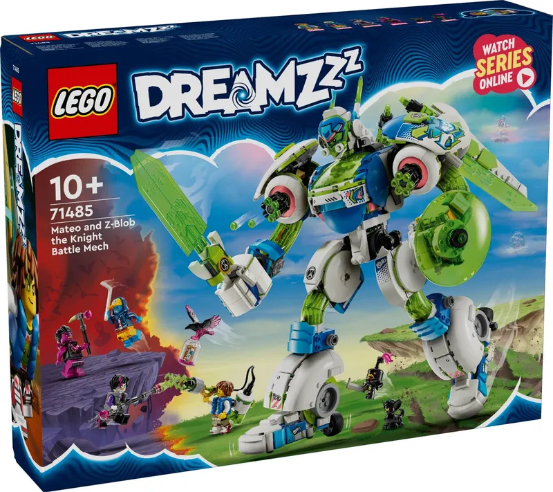 Alternativ bild 0 för LEGO DREAMZzz Mateo och riddarstridsroboten Z-Blob 71485