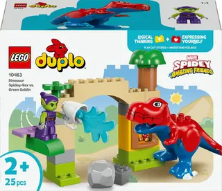 Produktfoto för LEGO DUPLO 10463 Dinosaurien Spidey-Rex mot Green Goblin