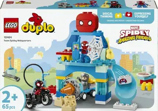 Produktfoto för LEGO DUPLO 10464 Team Spideys nätkvarter