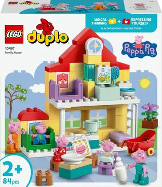 Produktfoto för LEGO DUPLO 10467 Familjens hus