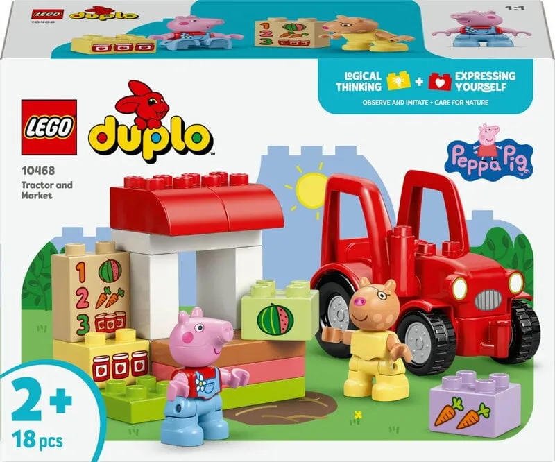 Alternativ bild 0 för LEGO DUPLO 10468 Traktor och marknad