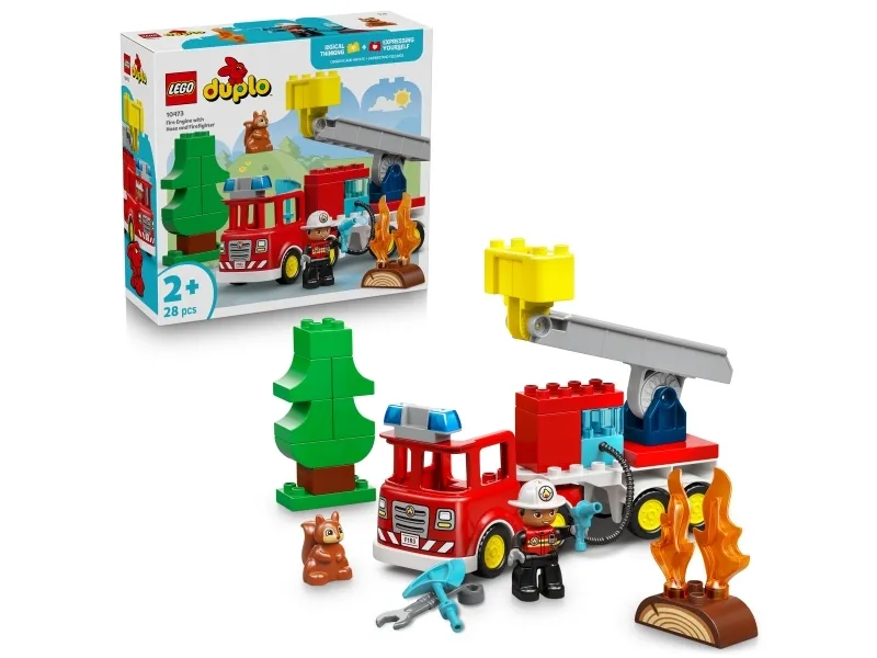 Alternativ bild 0 för LEGO DUPLO 10473 Brandbil med slang och brandman