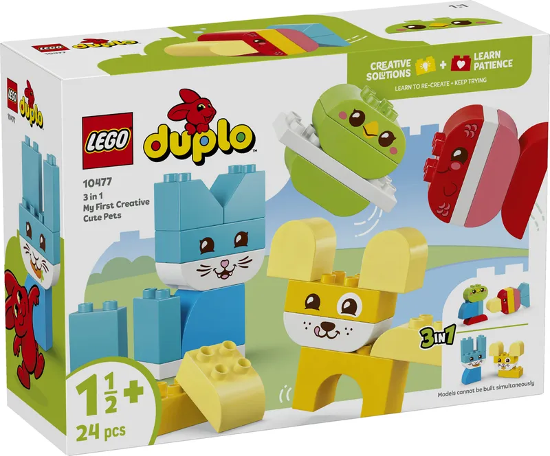 Alternativ bild 0 för LEGO DUPLO 10477 3 i 1 Kreativa söta husdjur