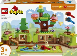Produktfoto för LEGO DUPLO 10480 Upptäckarskog med vilda djur