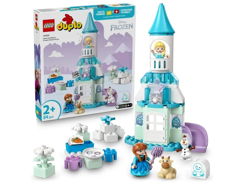 Alternativ bild 0 för LEGO DUPLO Annas och Elsas frostiga slottsparty 10455