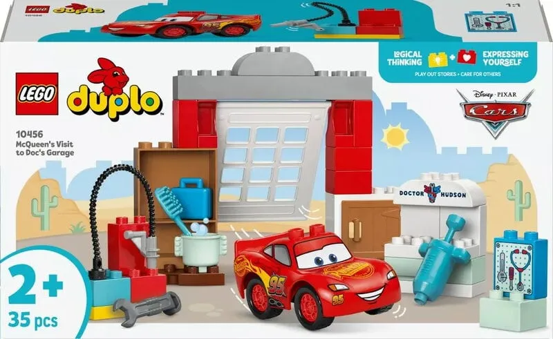 Alternativ bild 0 för LEGO DUPLO McQueens besök i Docs garage 10456