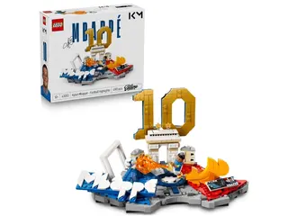 Produktfoto för LEGO Editions Football 43013 Kylian Mbappé – fotbollshöjdpunkter