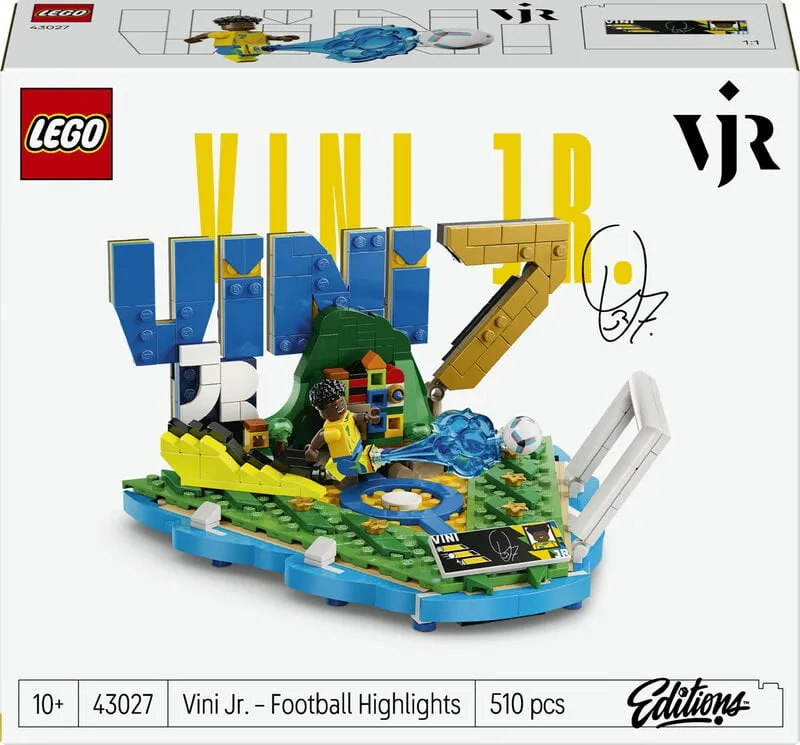 Alternativ bild 0 för LEGO Editions Football 43027 Vini Jr. – fotbollshöjdpunkter