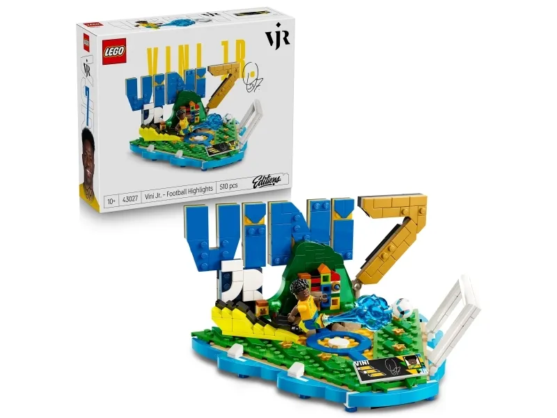 Alternativ bild 0 för LEGO Editions Football 43027 Vini Jr. – fotbollshöjdpunkter