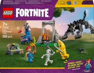 Produktfoto för LEGO FORTNITE 77075 Peely och Sparkplugs läger