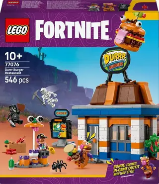 Produktfoto för LEGO FORTNITE 77076 Durrr Burgers restaurang