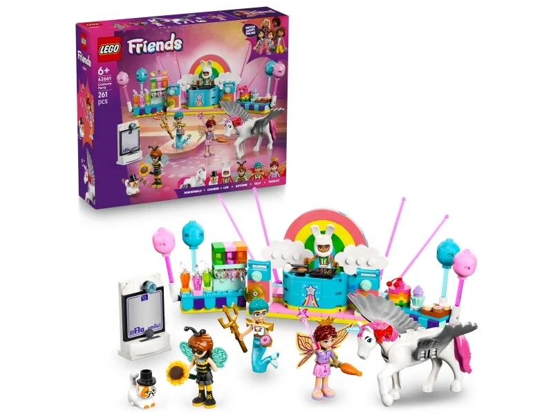 Alternativ bild 0 för LEGO Friends 42661 Maskeradfest med enhörning och älva