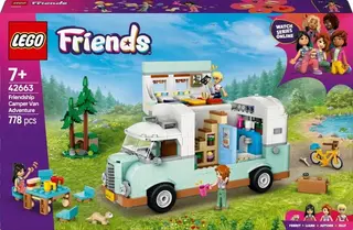 Produktfoto för LEGO Friends 42663 Vänskapsäventyr med husbil