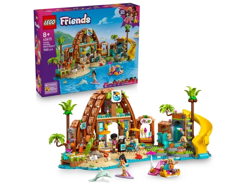 Alternativ bild 0 för LEGO Friends 42673 Familjesemester på strandresort