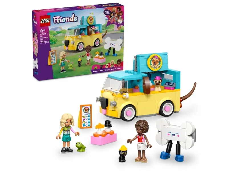 Alternativ bild 0 för LEGO Friends 42678 Djurtillbehörsbil