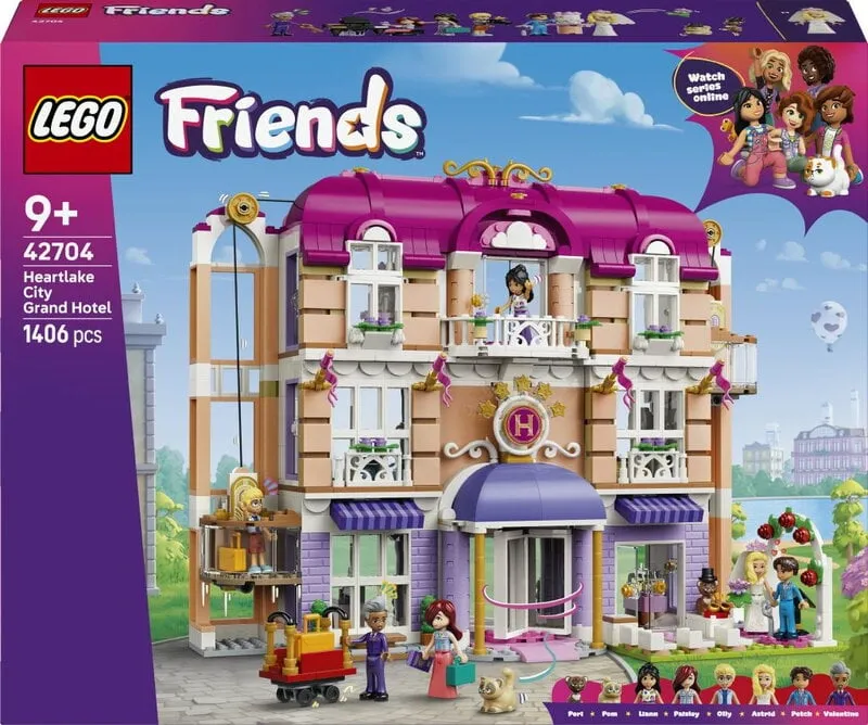 Alternativ bild 0 för LEGO Friends 42704 Heartlake Citys Grand hotell