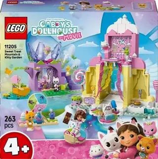 Produktfoto för LEGO Gabby's Dollhouse 11205 Karamellberget & katträdgården