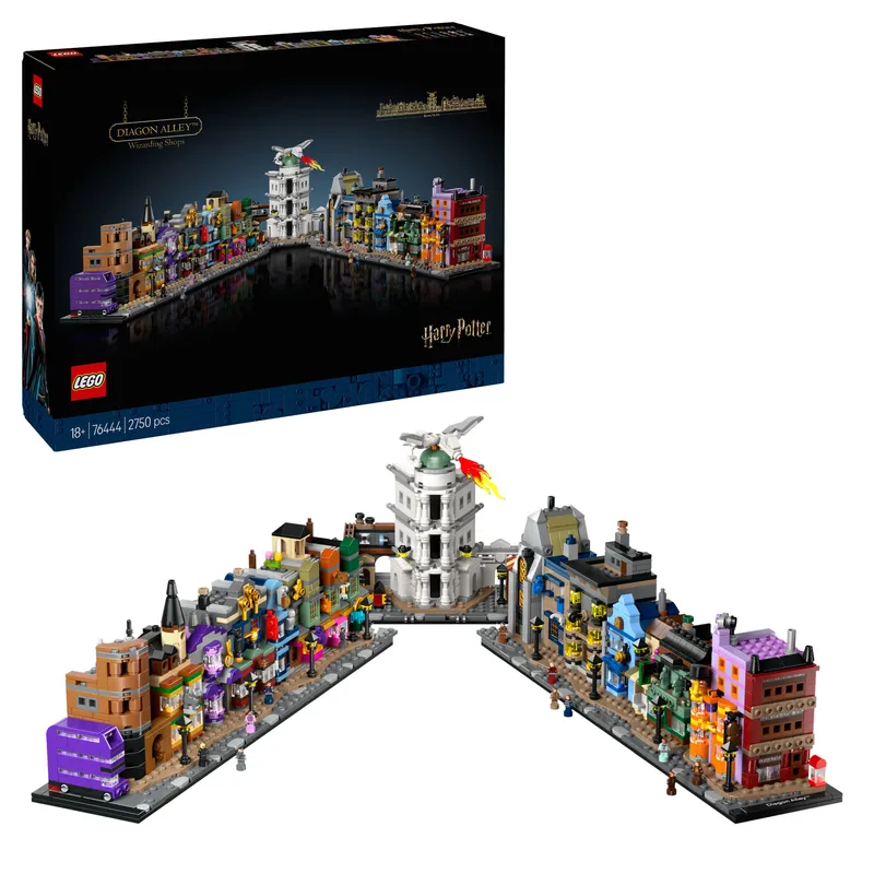 Alternativ bild 0 för LEGO Harry Potter 76444 Diagongrändens trollkarlsbutiker