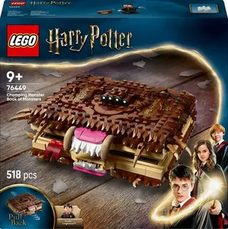 Produktfoto för LEGO Harry Potter 76449 Den tuggande Monsterboken om monster