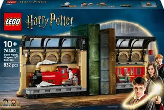 Produktfoto för LEGO Harry Potter 76450 Bokstöd: Hogwartsexpressen