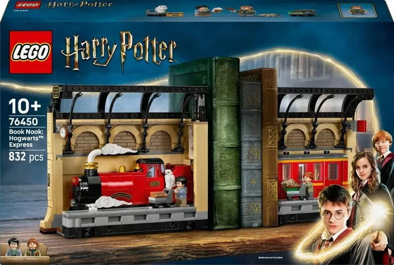 Alternativ bild 0 för LEGO Harry Potter 76450 Bokstöd: Hogwartsexpressen