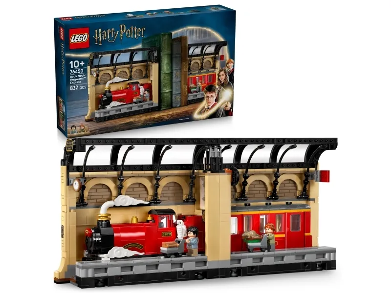 Alternativ bild 0 för LEGO Harry Potter 76450 Bokstöd: Hogwartsexpressen