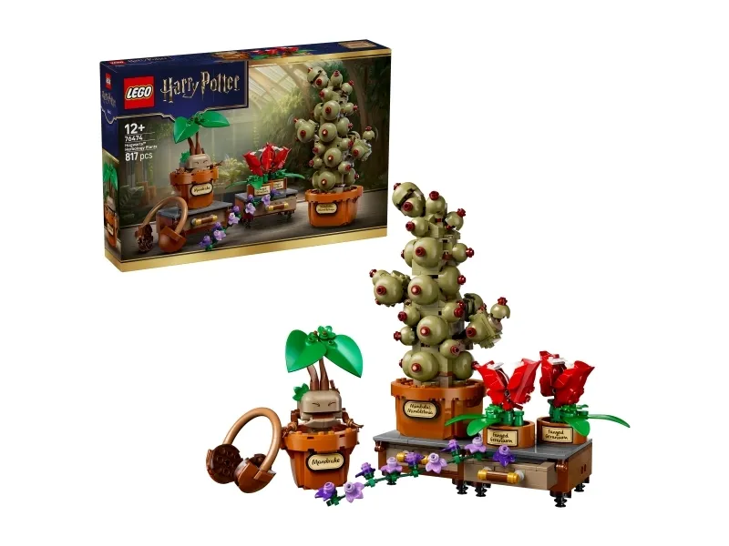 Alternativ bild 0 för LEGO Harry Potter 76474 Hogwarts™ växter för örtlära