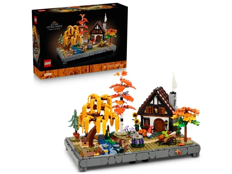 Alternativ bild 0 för LEGO Icons 11372 Höstig stuga och trädgård