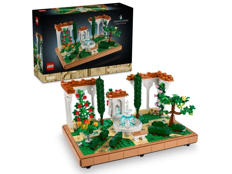 Alternativ bild 0 för LEGO Icons Fontänträdgård 10359