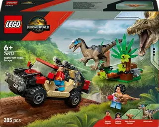 Produktfoto för LEGO Jurassic World 76972 Raptor Off-Road Escape