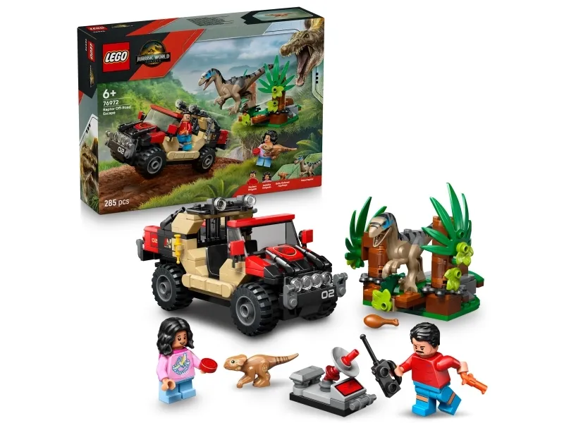 Alternativ bild 0 för LEGO Jurassic World 76972 Raptor Off-Road Escape