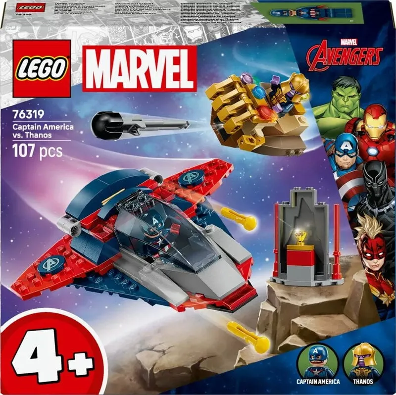 Alternativ bild 0 för LEGO Marvel Super Heroes 76319 Captain America mot Thanos