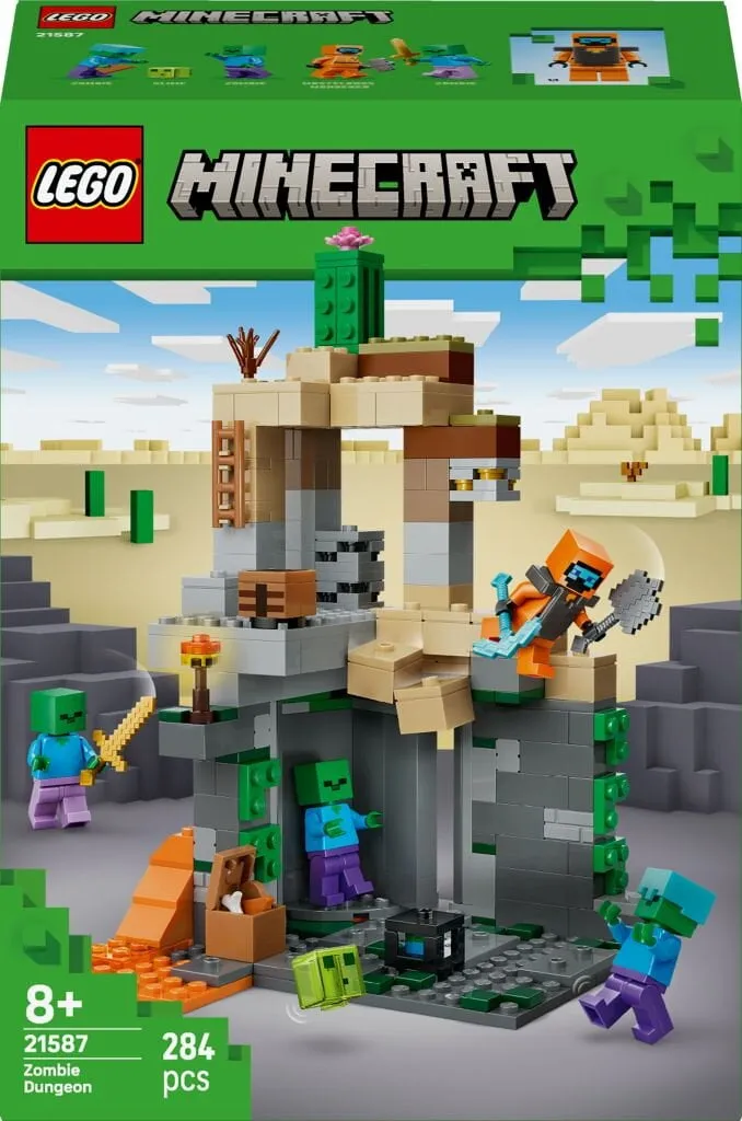 Alternativ bild 0 för LEGO Minecraft 21587 Zombiehåla