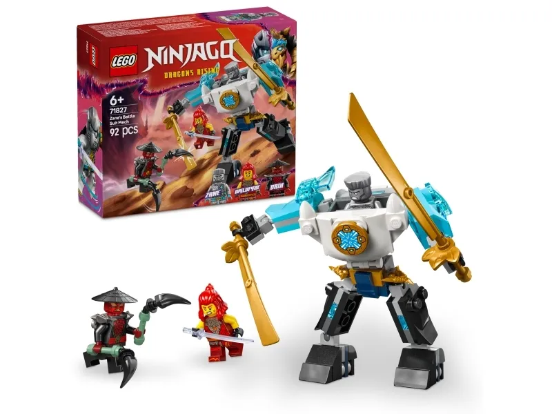 Alternativ bild 0 för LEGO Ninjago 71827 Zanes stridsrobotdräkt