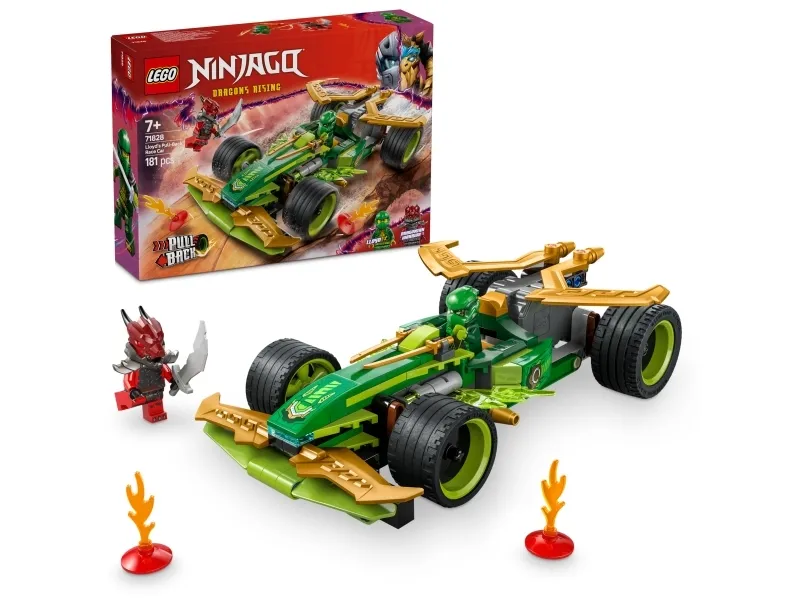Alternativ bild 0 för LEGO Ninjago 71828 Lloyds pull back-racerbil