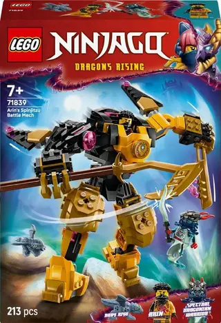 Produktfoto för LEGO Ninjago 71839 Arins spinjitzurobot