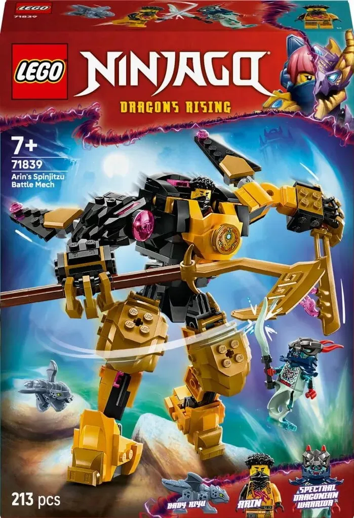 Alternativ bild 0 för LEGO Ninjago 71839 Arins spinjitzurobot