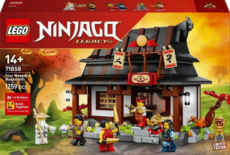 Alternativ bild 0 för LEGO Ninjago 71858 15-årsjubileum - De fyra vapnens smedja