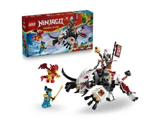 Produktfoto för LEGO Ninjago 71863 Zilvar och drakodjuret Grimtak
